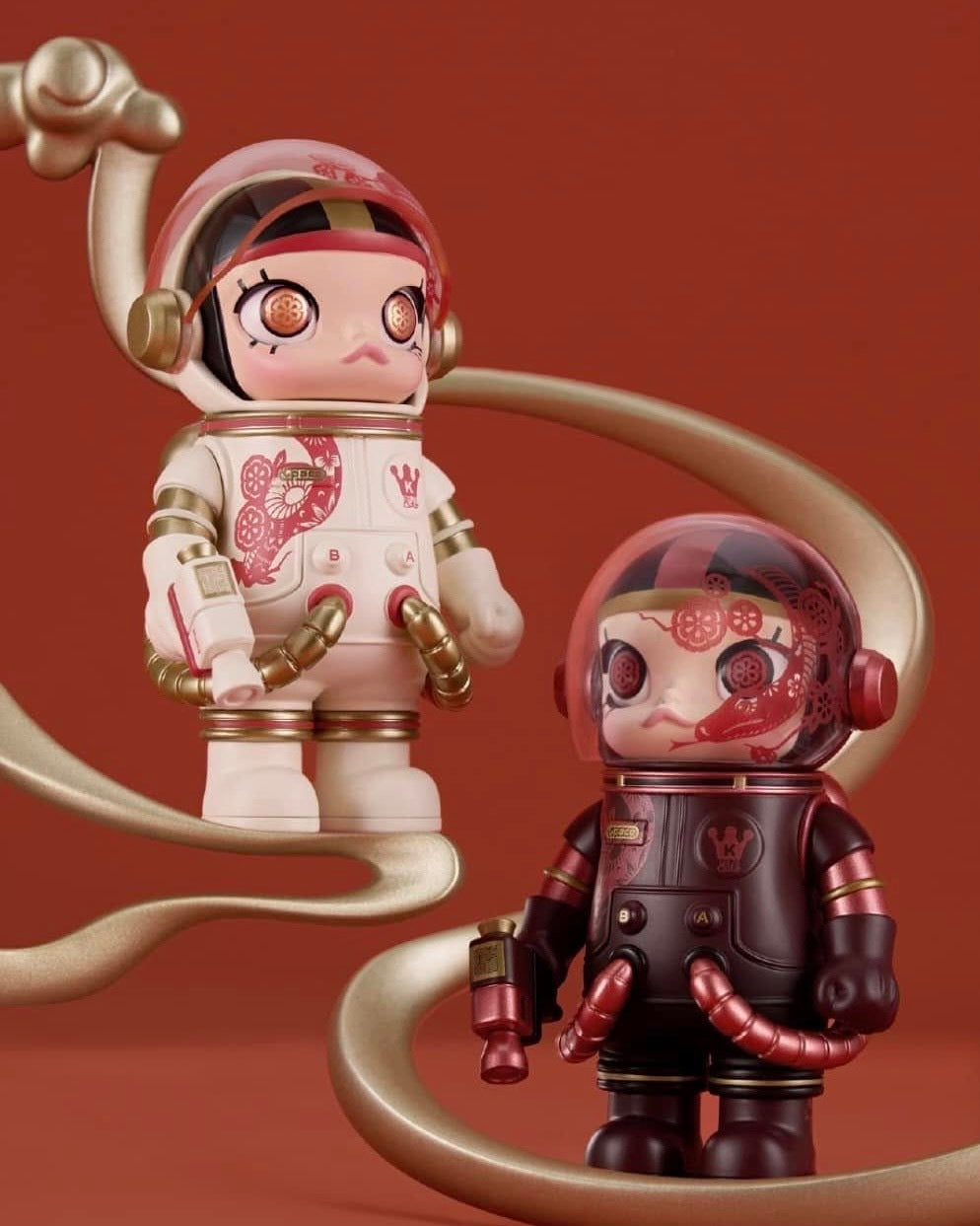 POPMART MEGA SPACE MOLLY 100% 2025 蛇年限定🐍 泡泡瑪特