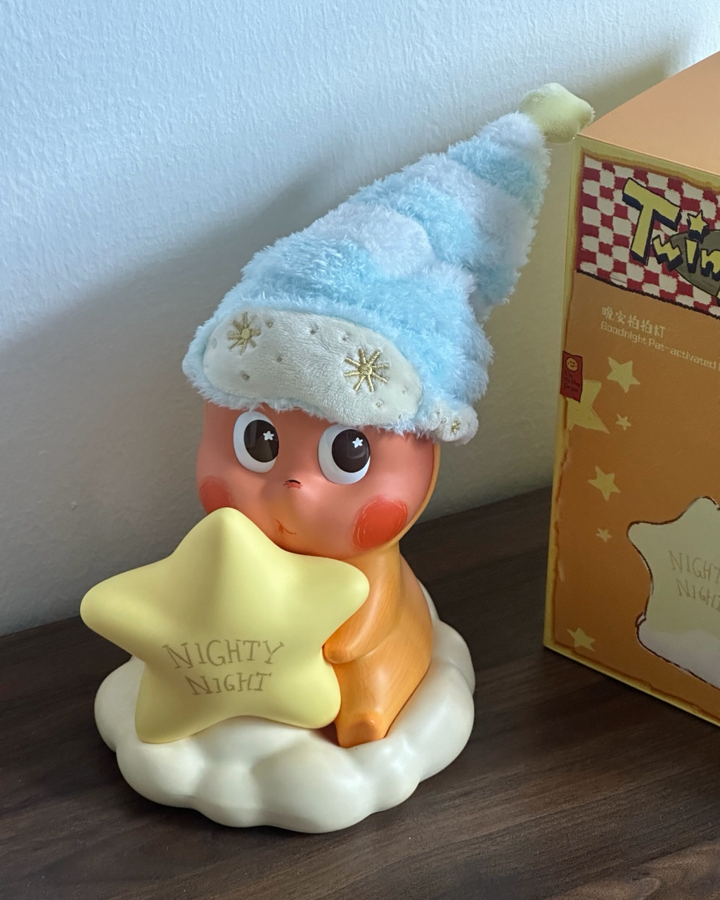 POPMART 泡泡瑪特 星星人 晚安拍拍燈 公仔 擺件 TWINKLE TWINKLE