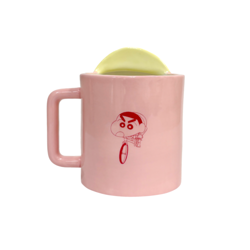 日本正版 蠟筆小新 哦~更愛你了 電影 光榮燒肉之路 馬克杯 對杯 430ml