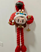 POP MART 泡泡瑪特 Labubu 金蛇賀歲系列 蛇年限定 造型毛絨門掛