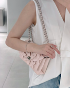 CHARLES & KEITH 小CK 七夕限定禮盒粉色花朵包肩背包手鏈戒指 CK17-20271828-A