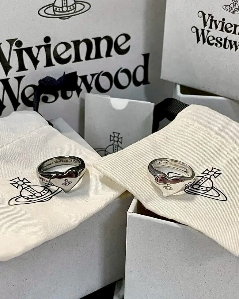 Vivienne Westwood Heart Ring 心形戒指 925純銀 西太后 薇薇安