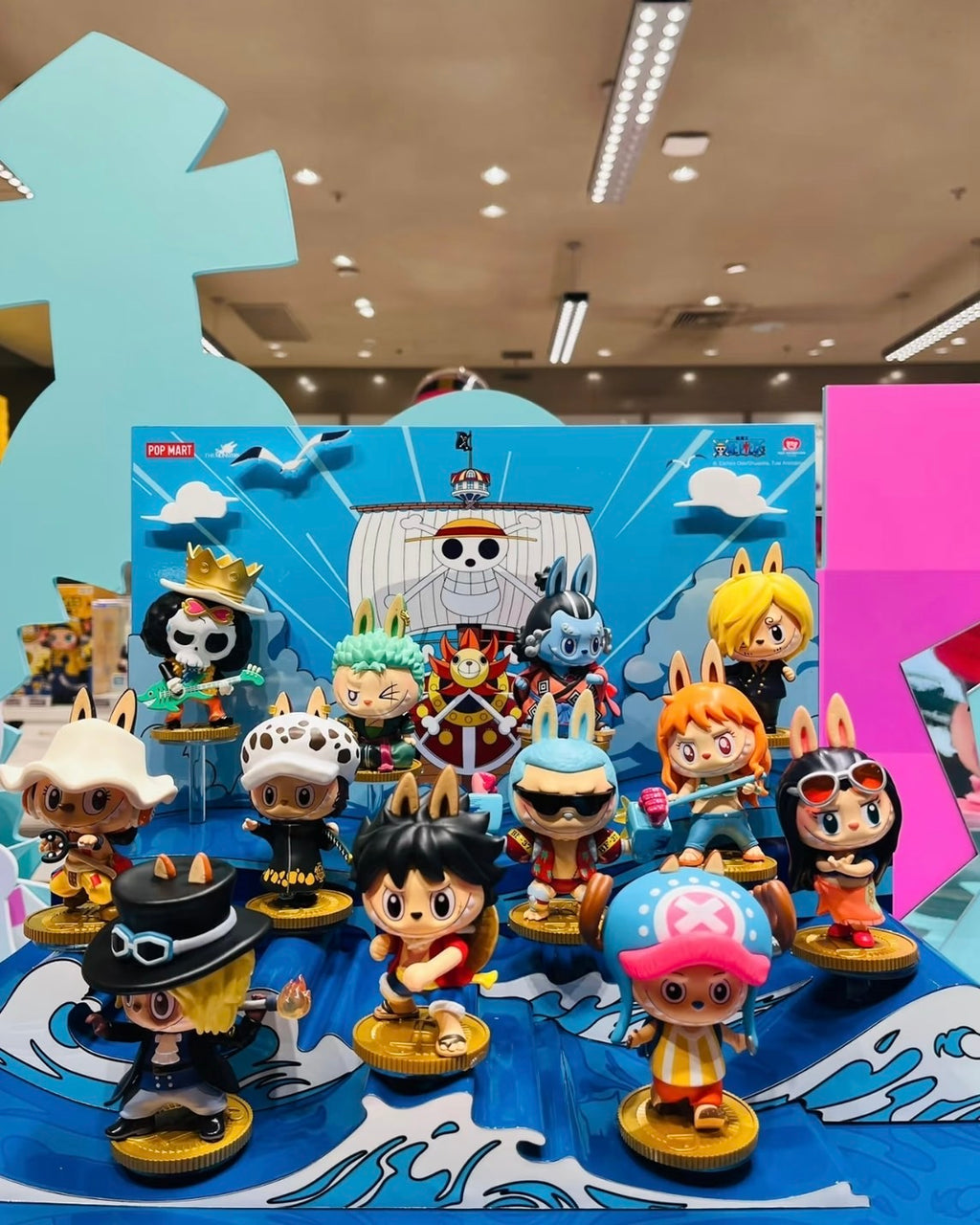 POPMART 泡泡瑪特 拉布布 ONE PIECE 航海王系列 海賊王 labubu 公仔 盲盒