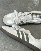 Adidas Originals Samba OG 抹茶灰綠奶茶灰麼皮皮革德訓鞋休閒鞋男女鞋 JR0893