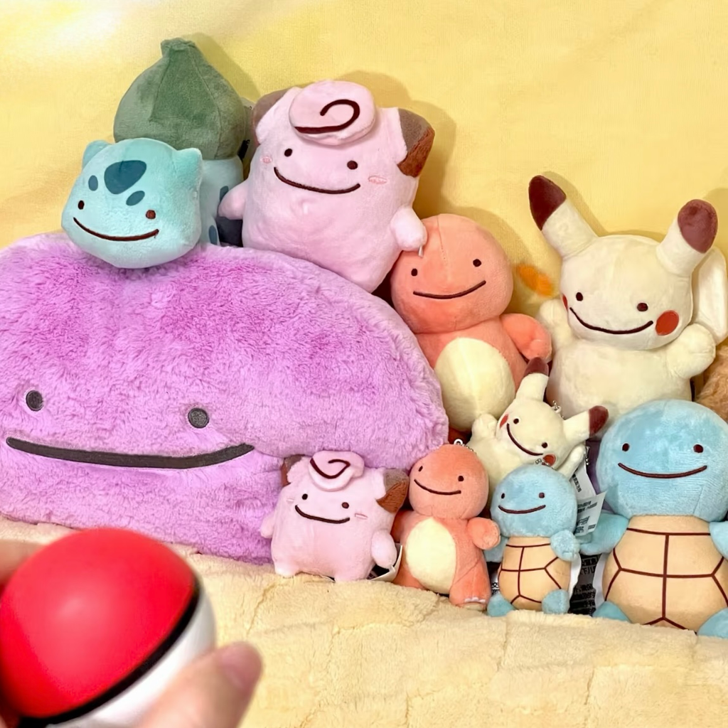 POKÉMON 寶可夢 百變怪變身系列 毛絨 公仔 娃娃 吊飾 共5款