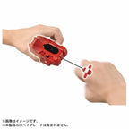 BEYBLADE X 戰鬥陀螺 BX-47 左迴旋風發射器 紅色 拉繩 日本正版 TAKARA TOMY 爆旋陀螺
