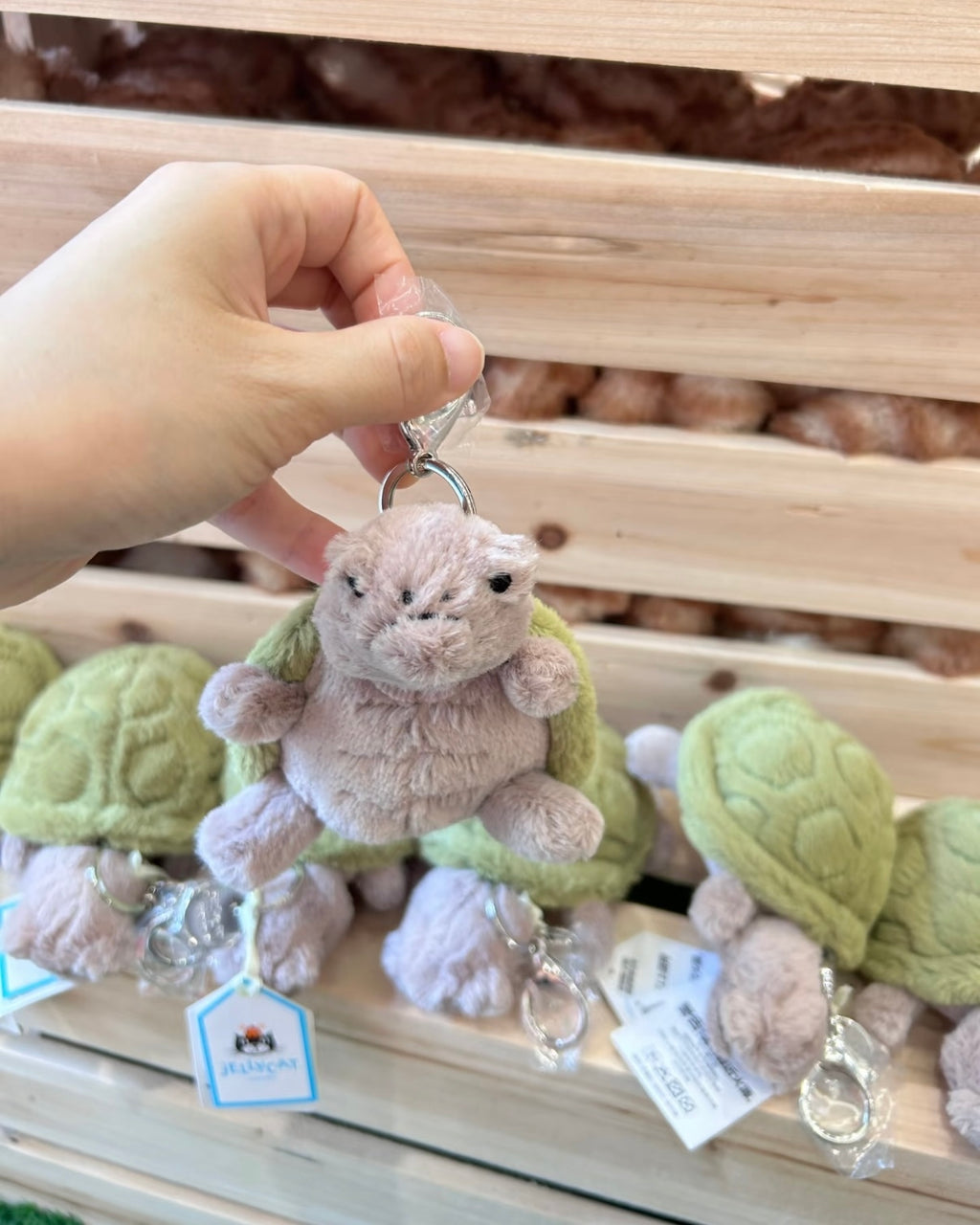 JELLYCAT Timmy Turtle Bag Charm 生氣烏龜 吊飾 毛絨 玩偶 15cm