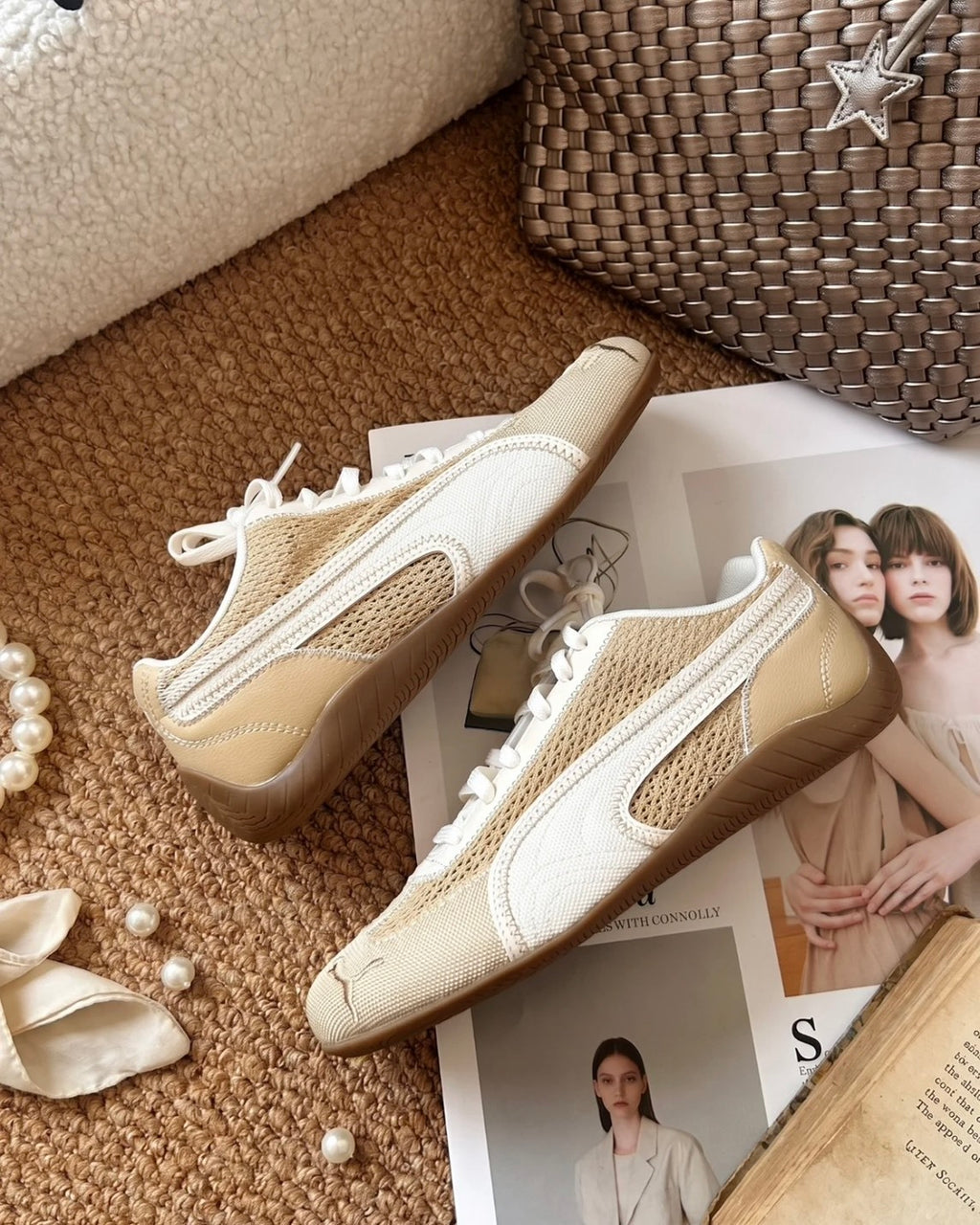 PUMA SPEEDCAT Aéré 烤杏仁色 薄底 德訓鞋 賽車鞋 男女