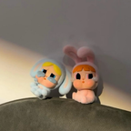 CRYBABY X 飛天小女警哭娃系列 盲盒 泡泡瑪特 POPMART 公仔 電視機展示盒