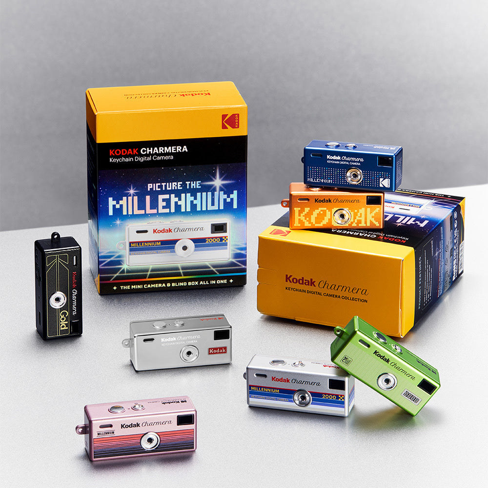 KODAK 柯達 Charmera Millennium Edition 千禧版 迷你數位相機 鑰匙圈 盲盒