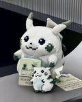 Pokémon Center 像素皮卡丘娃娃與吊飾｜商品圖片 1