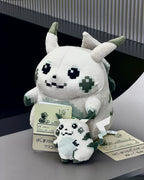 Pokémon Center 像素皮卡丘娃娃與吊飾｜商品圖片 1