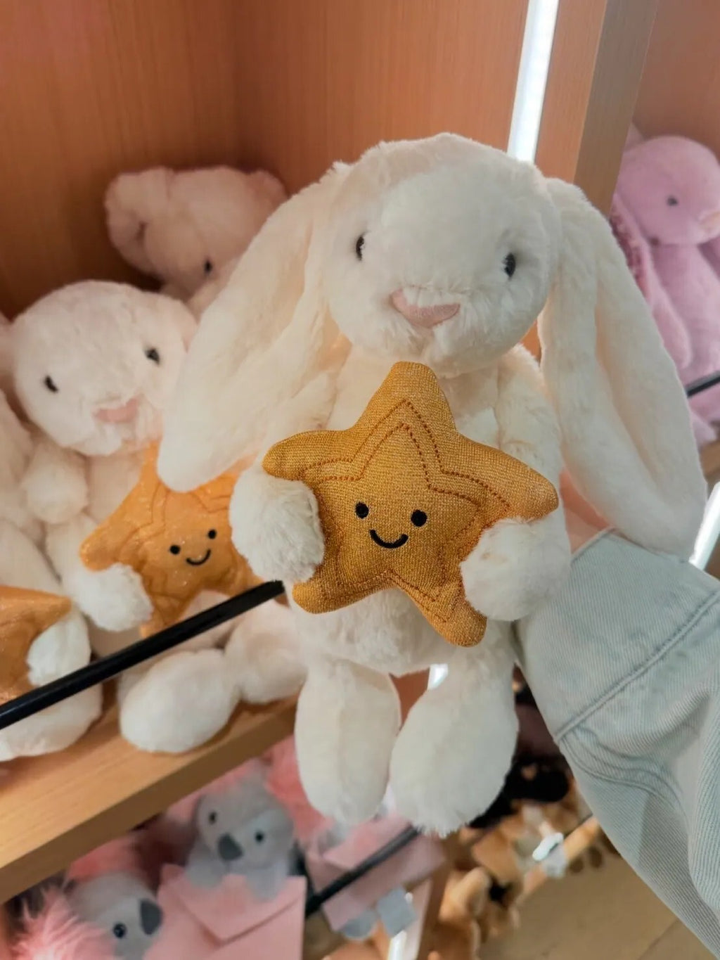 最新上市 JELLYCAT 邦尼兔抱星星 31公分