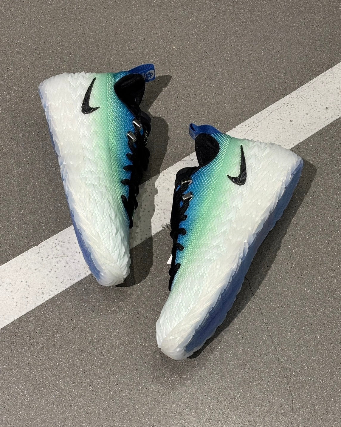 現貨Nike S.T. Charge EP 藍綠白 實戰籃球鞋 男款