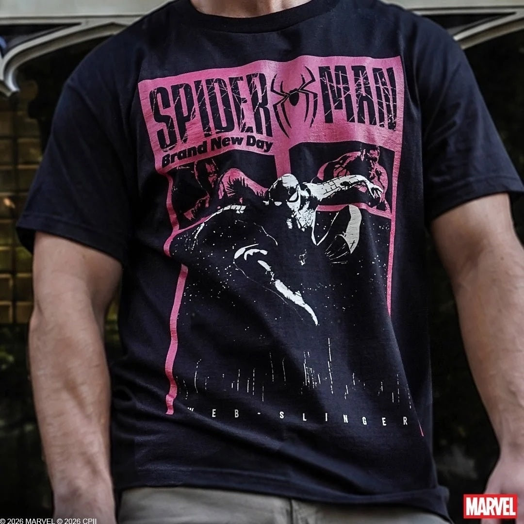 HEROES & VILLAINS x MARVEL 蜘蛛人聯名周邊 印刷 上衣 帽T 行李箱 後背包