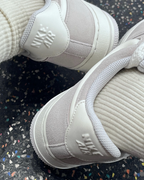 NIKE AIR FORCE 1 '07 LV8 灰白 復古 麻皮 果凍 立體勾勾 男鞋 IU7592-078