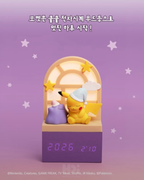 HANILDI × Pokémon 皮卡丘與百變怪夜燈電子時鐘｜商品圖片 3