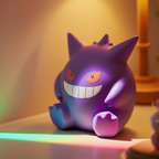 Pokémon 耿鬼／卡比獸拍拍小夜燈｜商品圖片 2