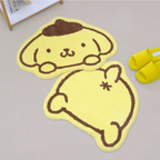 韓國正版授權 SANRIO 布丁狗 毛絨地毯 防滑 三麗鷗 大頭款 屁屁款