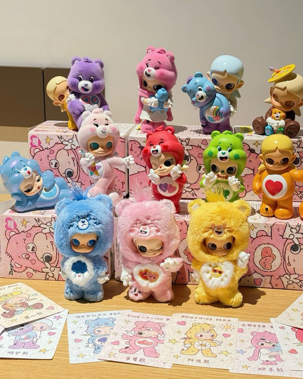 POPMART 泡泡瑪特 Zsiga × Care Bears 愛心小熊系列 盲盒 吊飾 擺件