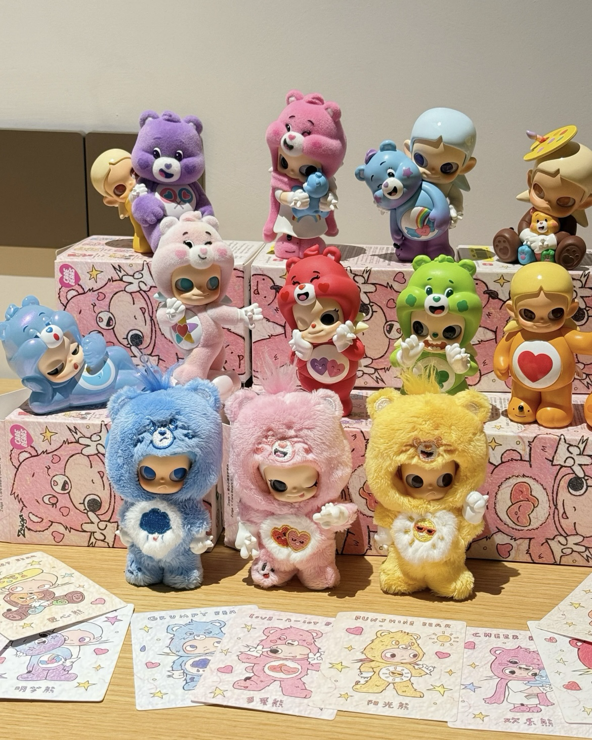 POPMART 泡泡瑪特 Zsiga × Care Bears 愛心小熊系列 盲盒 吊飾 擺件