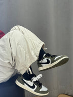 Nike Air Jordan 1 Retro Low OG 小倒勾 橄欖綠 大童鞋 HQ6999-200
