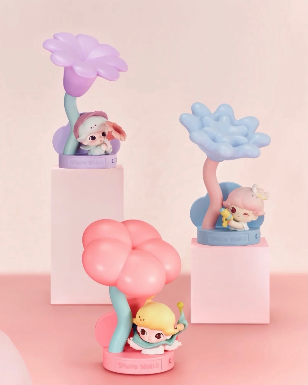 POPMART 泡泡瑪特 Dimoo 瞬間的奇遇系列 感應小夜燈盲盒 公仔 擺件