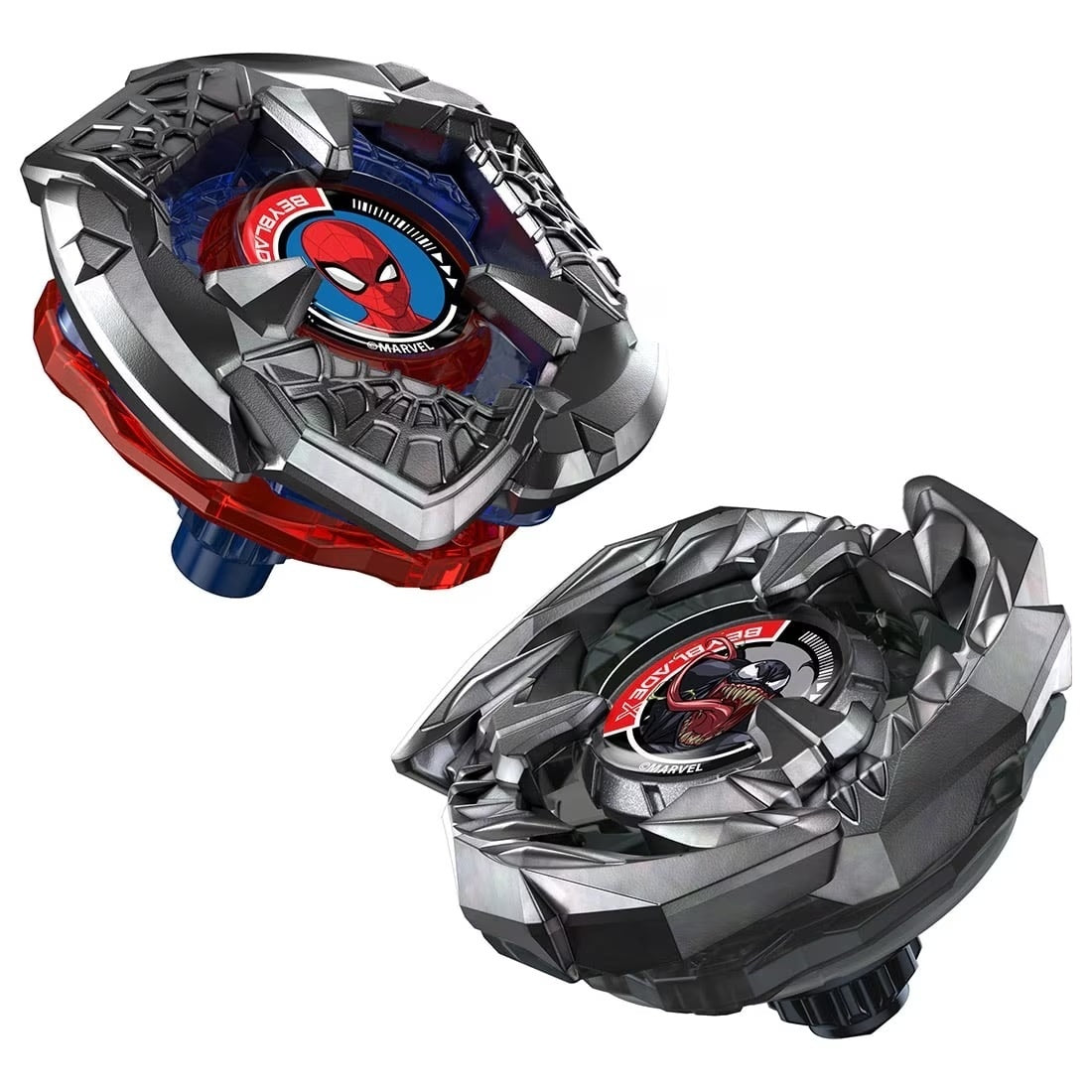 BEYBLADE X 戰鬥陀螺 x MARVEL 漫威 蜘蛛人&猛毒 陀螺對戰組 日本正版 TAKARA TOMY 爆旋陀螺