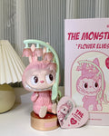 The Monsters LABUBU 風鈴花 小夜燈 泡泡瑪特 紫色 粉色