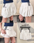 ADIDAS ORIGINALS BUBBLE 泡泡裙蓬蓬裙三線廣鬆黑色KU4773白色KU4774
