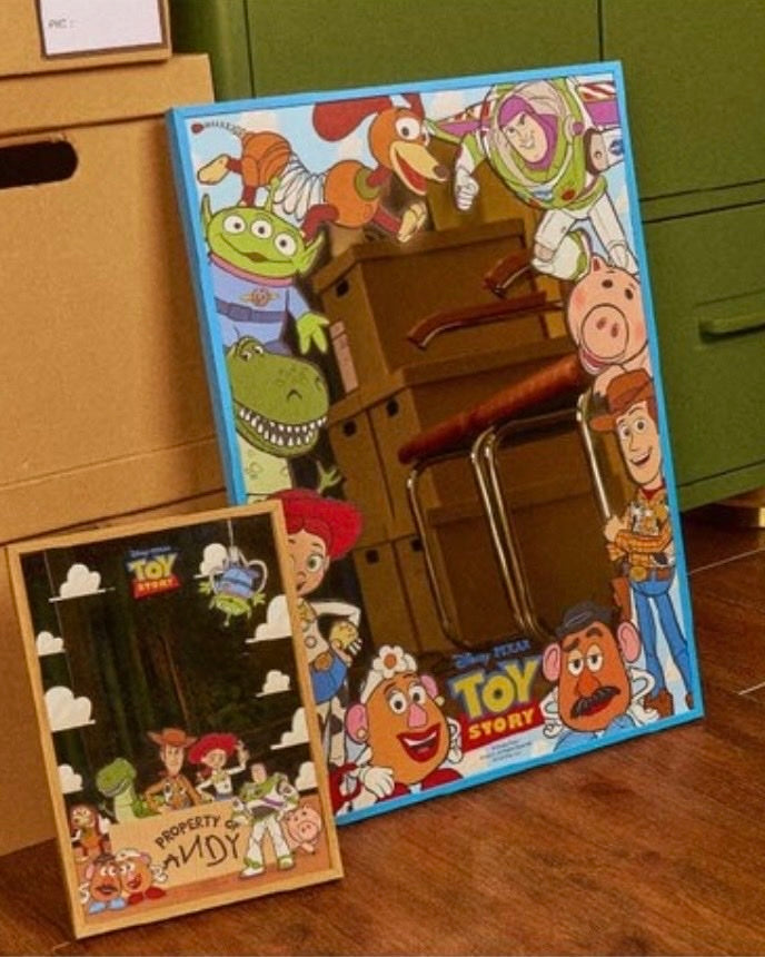 韓國 正版 玩具總動員 復古鏡子 桌鏡 TOY STORY DISNEY 迪士尼