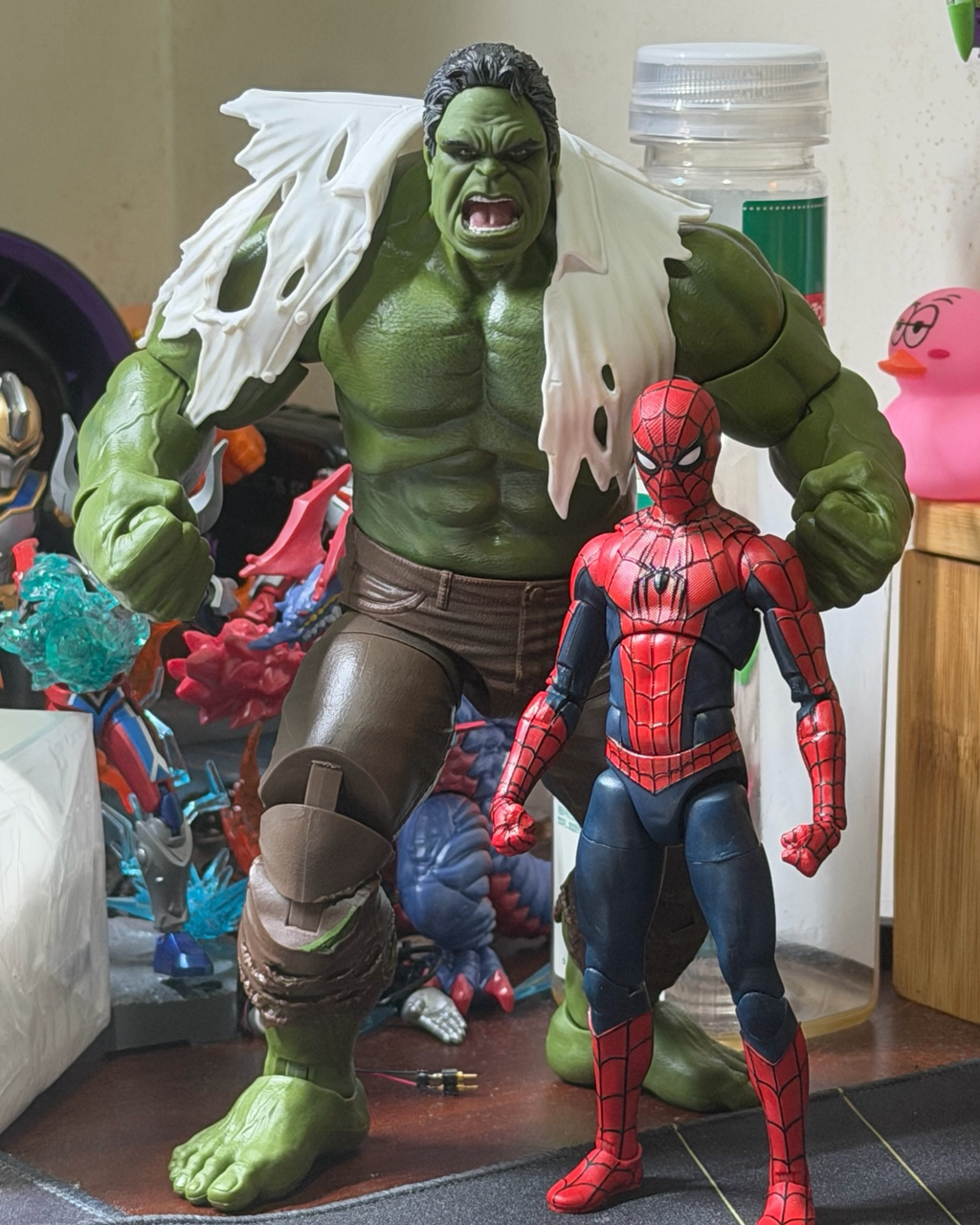 漫威MARVEL LEGENDS 蟘蛛人：重生日 可動公仔 電影周邊商品 浩克