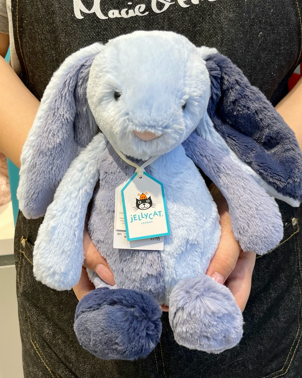 JELLYCAT Puddlesea Bunny 霧灰藍紫 拼接 邦尼兔 毛絨 玩偶 娃娃