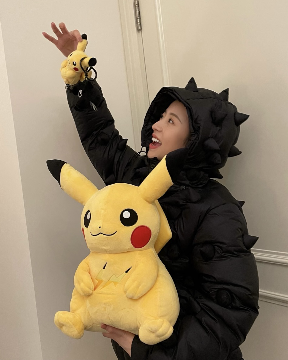 POKÉMON x Fragment 皮卡丘 聯名 娃娃 玩偶 公仔 寶可夢 藤原浩 38cm