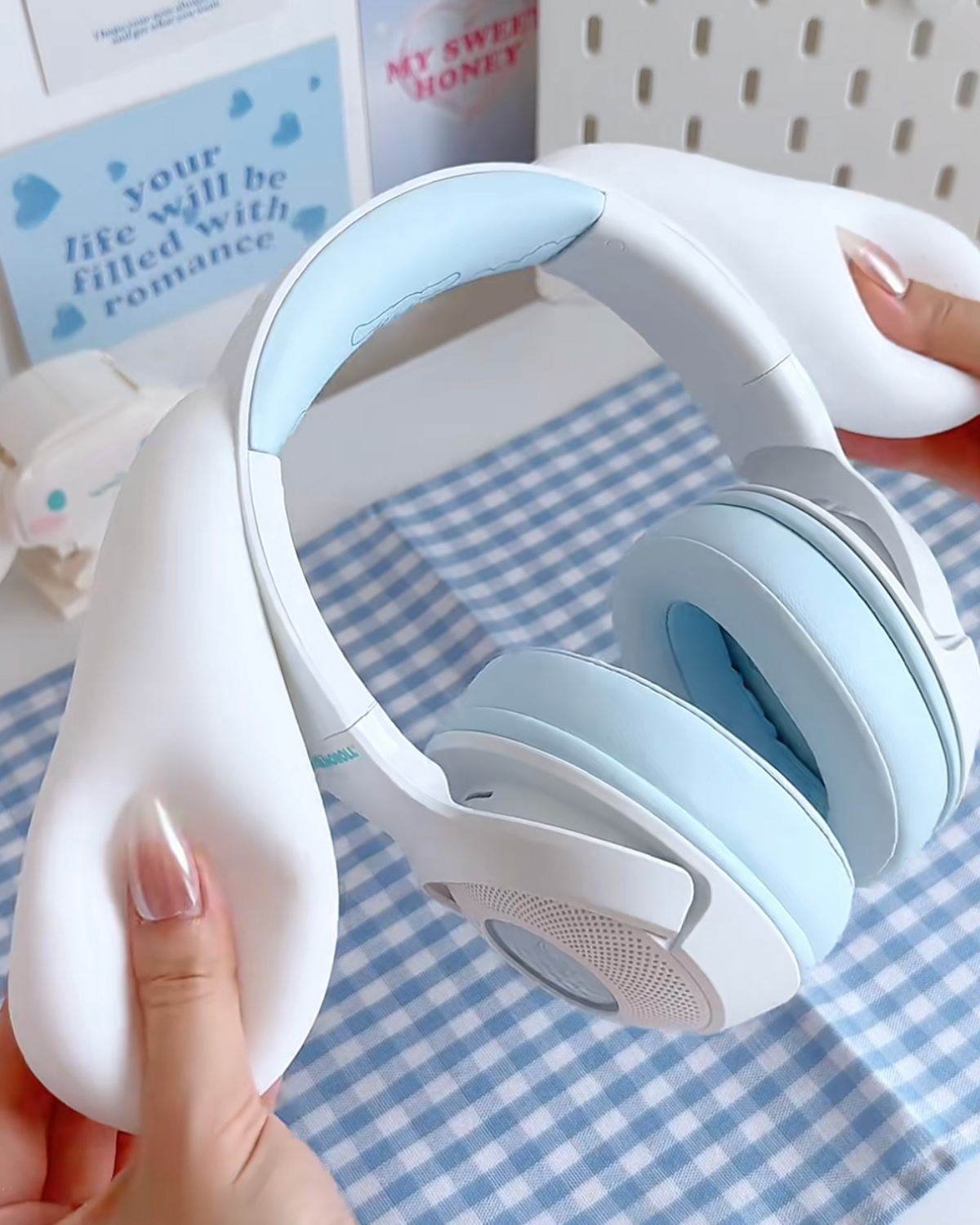 Razer x SANRIO 大耳狗 藍牙無線耳機 頭戴式 耳罩式 雷蛇 三麗鷗 聯名