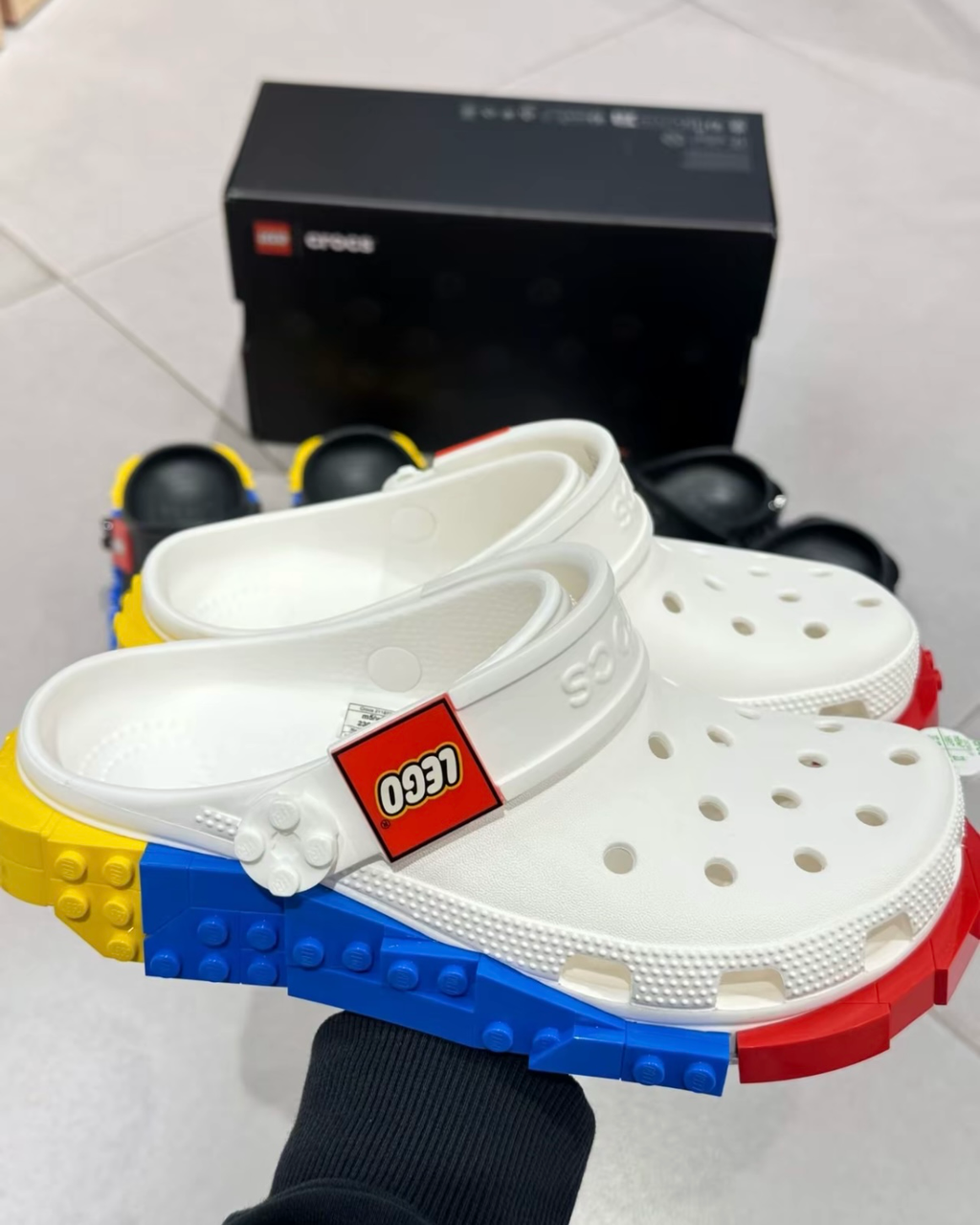 CROCS x LEGO 樂高 聯名 洞洞鞋 拖鞋 男女鞋 2色