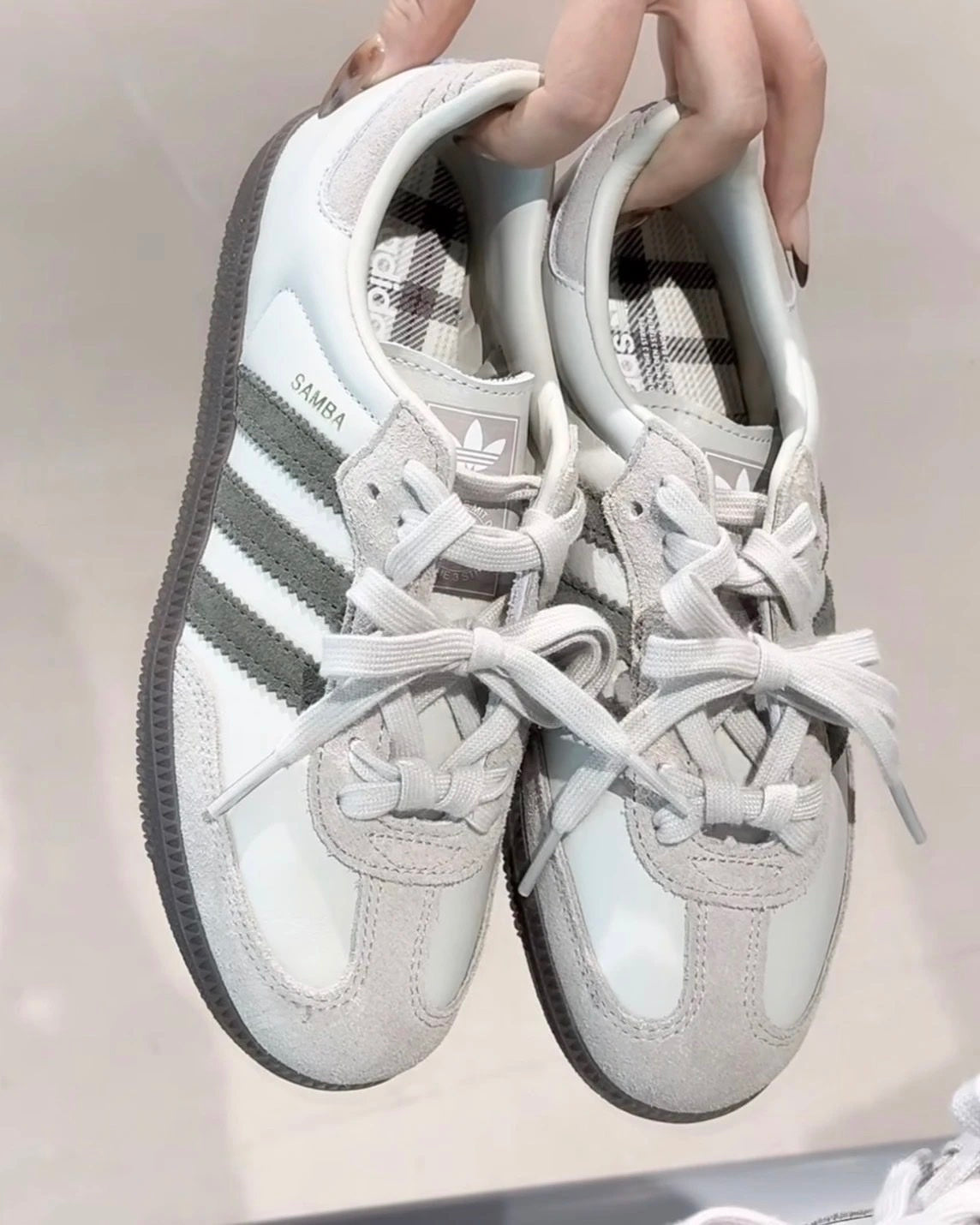 Adidas Originals Samba OG 抹茶灰綠奶茶灰麼皮皮革德訓鞋休閒鞋男女鞋 JR0893