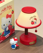 正版授權 HELLO KITTY 蘋果款 檯燈造型 小夜燈 擺件