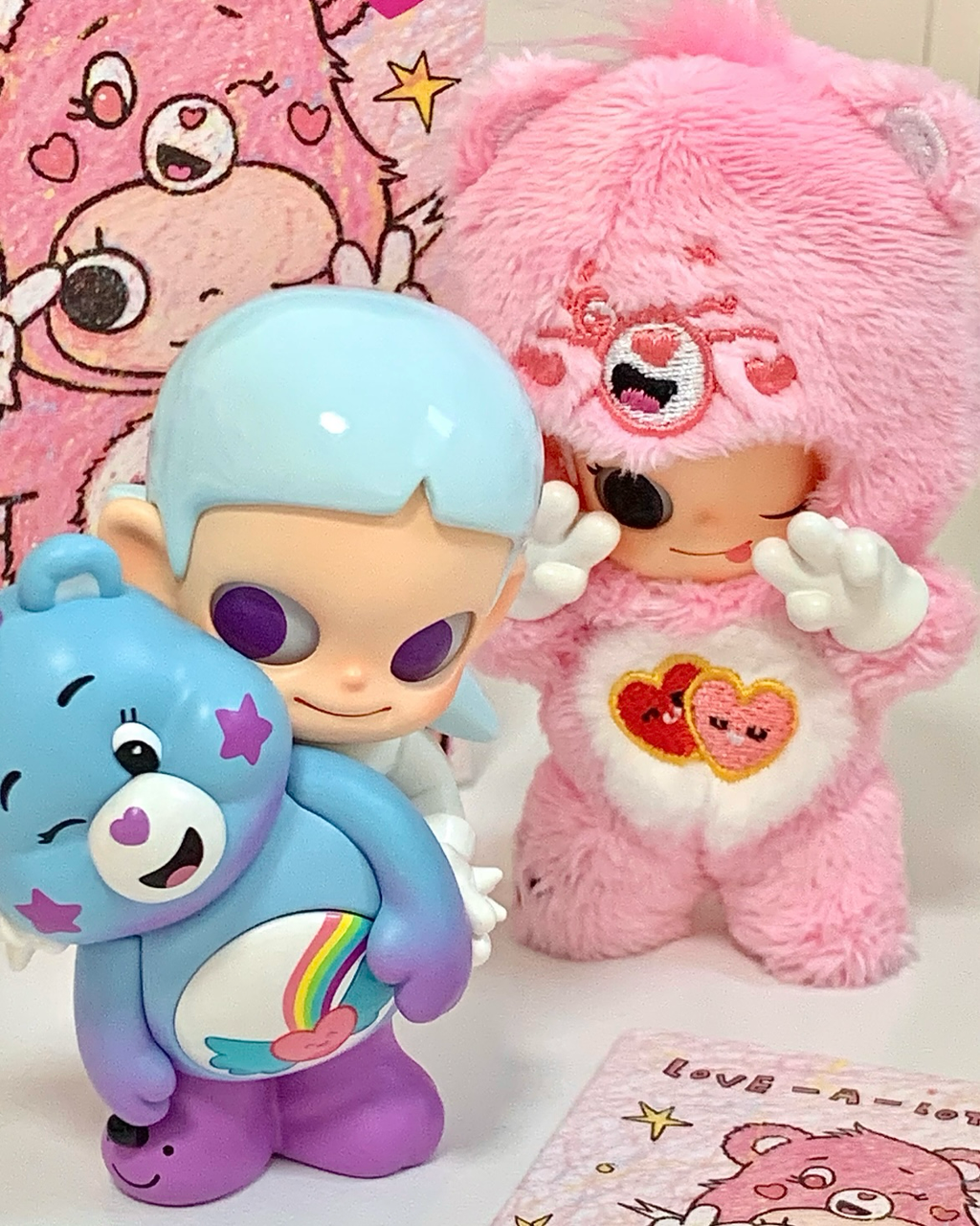 POPMART 泡泡瑪特 Zsiga × Care Bears 愛心小熊系列 盲盒 吊飾 擺件