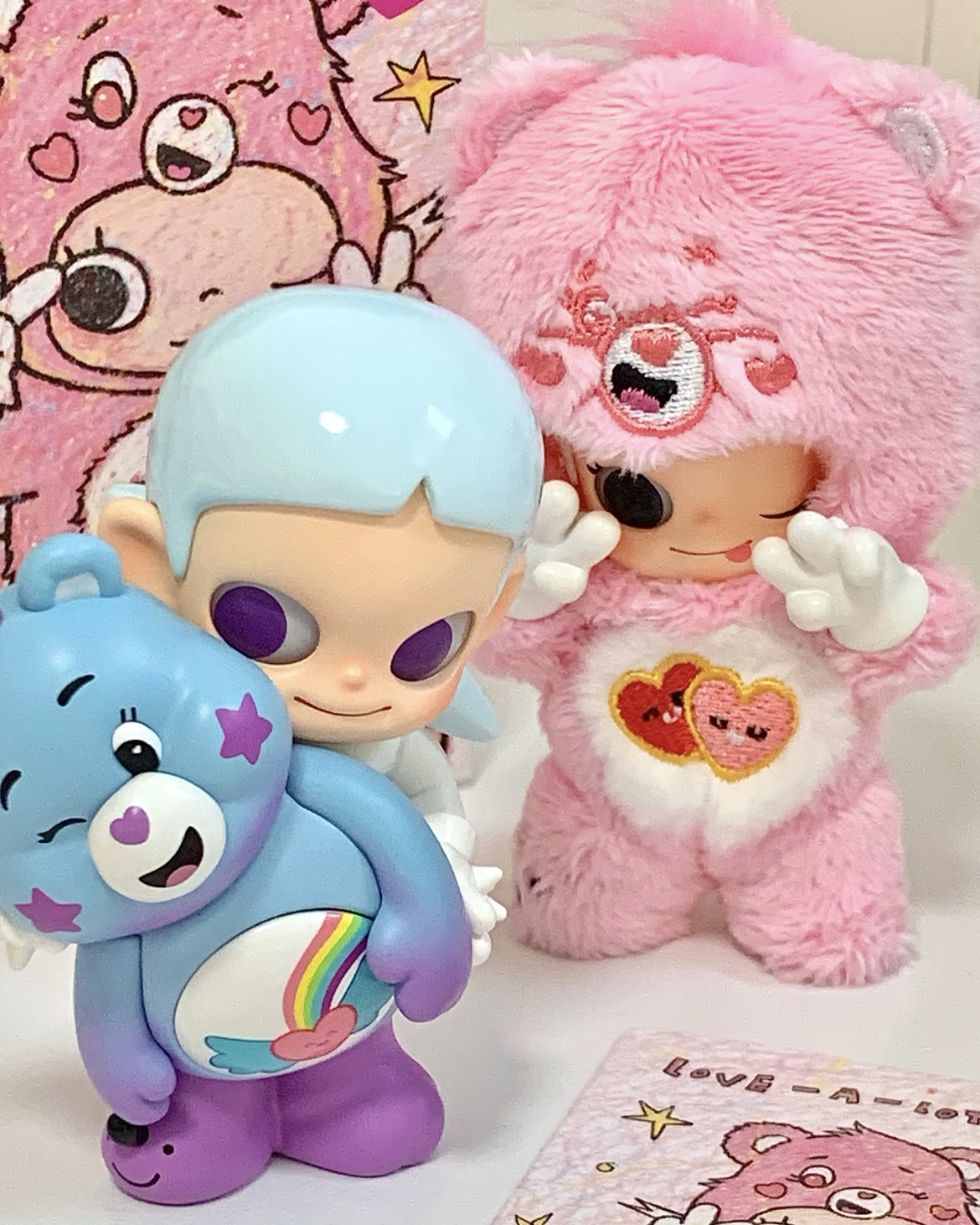 POPMART 泡泡瑪特 Zsiga × Care Bears 愛心小熊系列 盲盒 吊飾 擺件