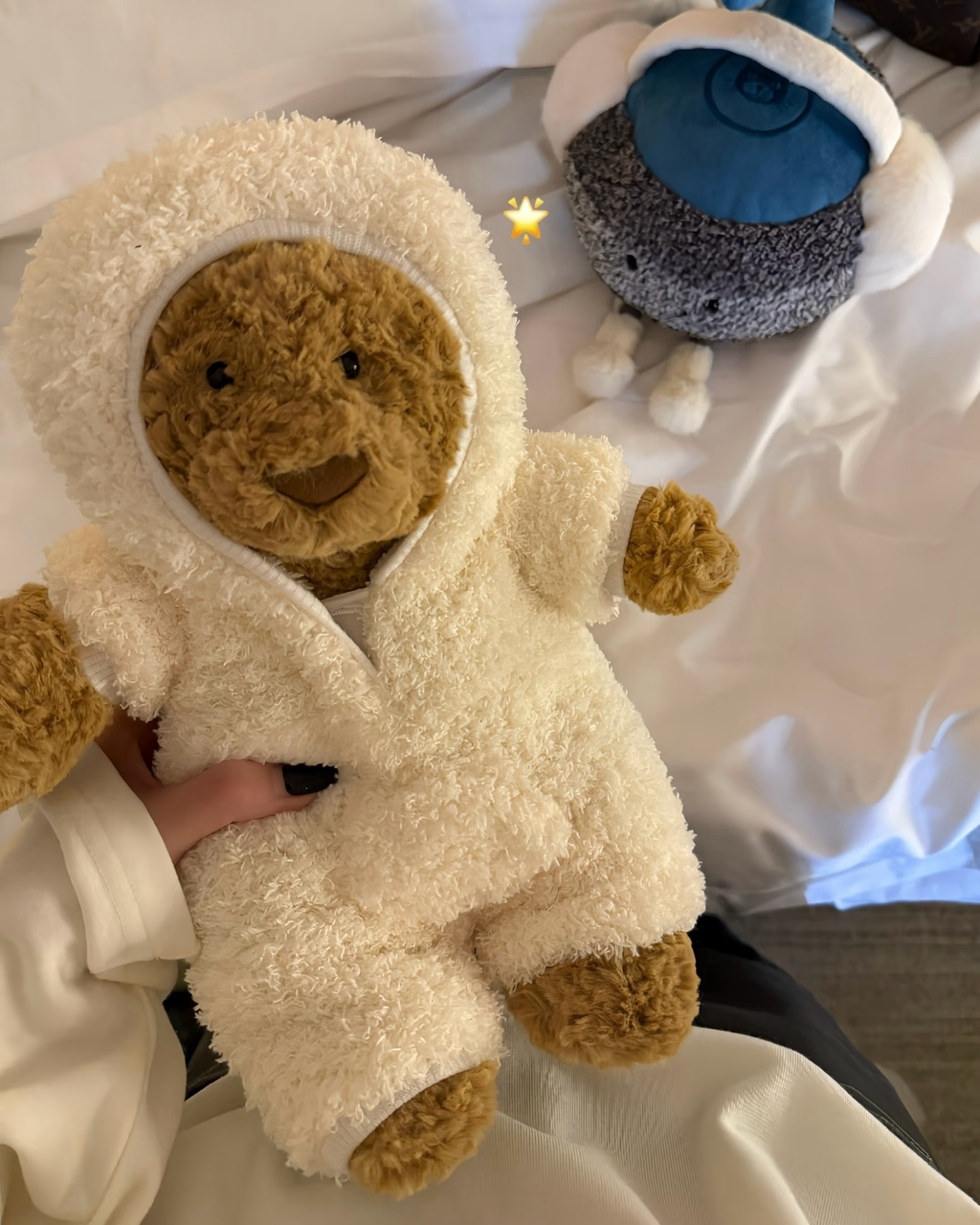 英國 JELLYCAT 連身睡衣 巴塞羅熊 毛絨 玩偶 娃娃 22cm