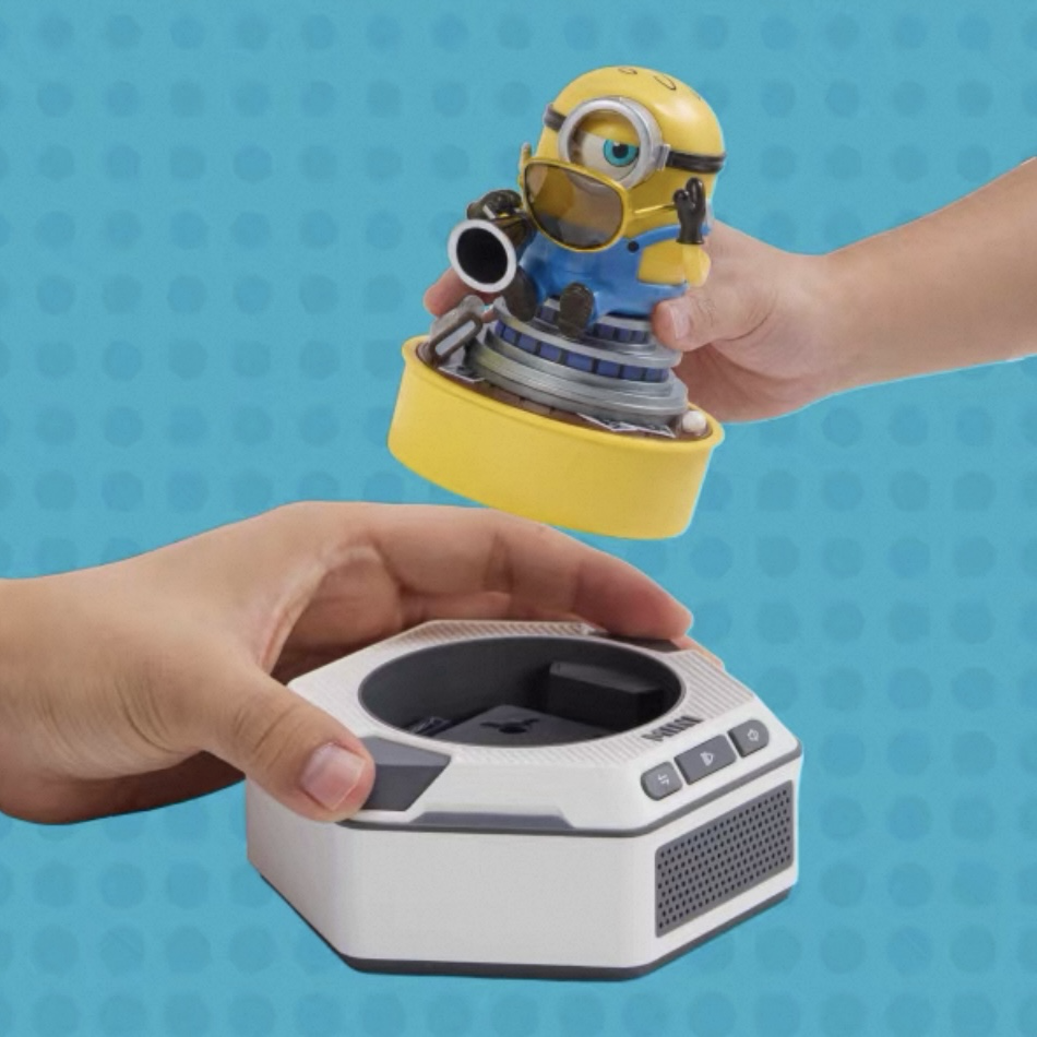 正版授權Robosen x Minions 小小兵與大怪獸 電影周邊 趣味互動 公仔
