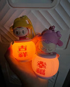 POP MART 泡泡瑪特 THE MONSTERS LABUBU 拉布布 來這FUN肆 矽膠 小夜燈 燈籠 吊飾 鑰匙圈 發光 盲盒