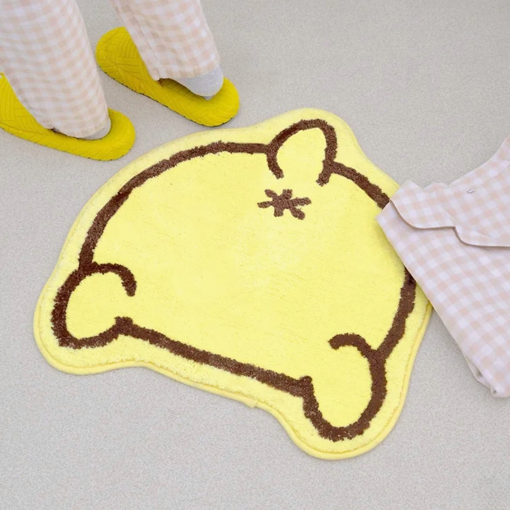 韓國正版授權 SANRIO 布丁狗 毛絨地毯 防滑 三麗鷗 大頭款 屁屁款