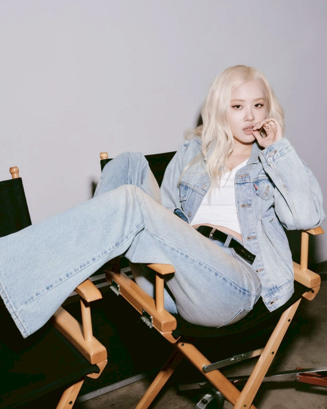 ROSÉ朴彩英同款 Levi's LOOSE BOOT 低腰 寬鬆靴型褒 油漬 水洗 微喇叭 牛仔褒