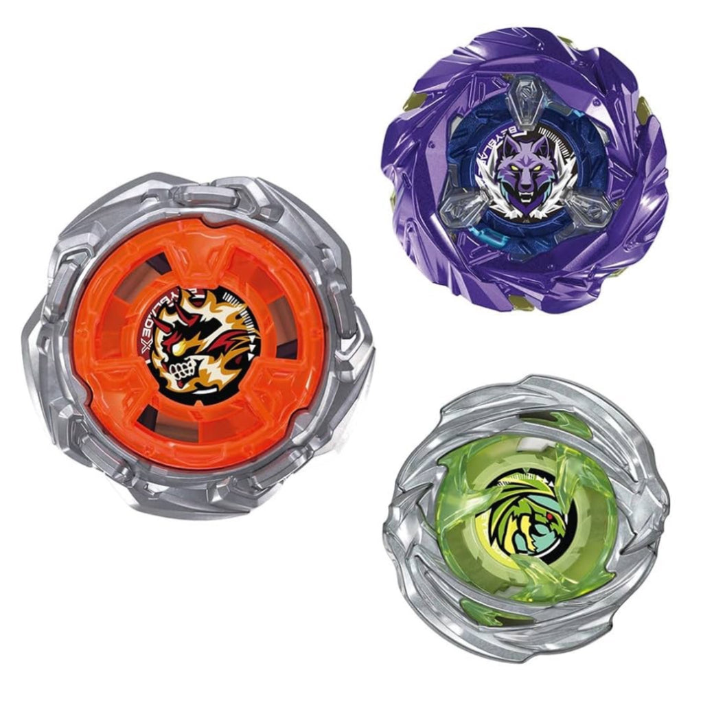 BEYBLADE X 戰鬥陀螺 UX-21 地獄幽冥 三陀螺套組 亞洲正版 TAKARA TOMY 爆旋陀螺