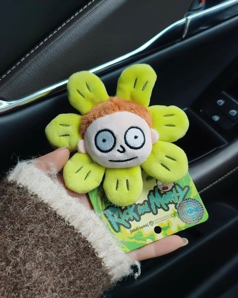 正版授權Rick And Morty 瑞克與莫蒂 花園系列 莫蒂 毛絨 吊飾 3款
