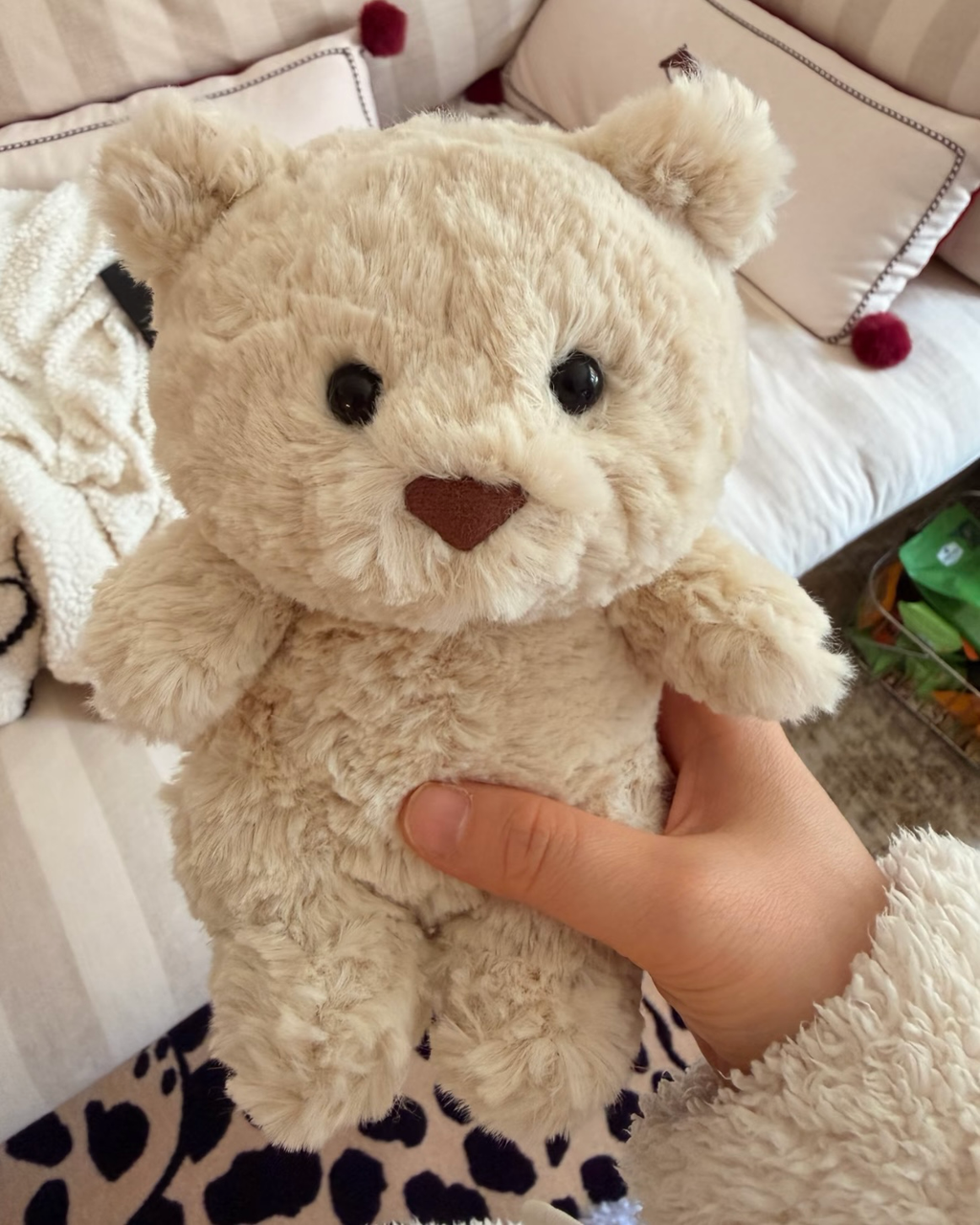 JELLYCAT 小巴塞羅熊 小熊崽 毛絨娃娃 17cm