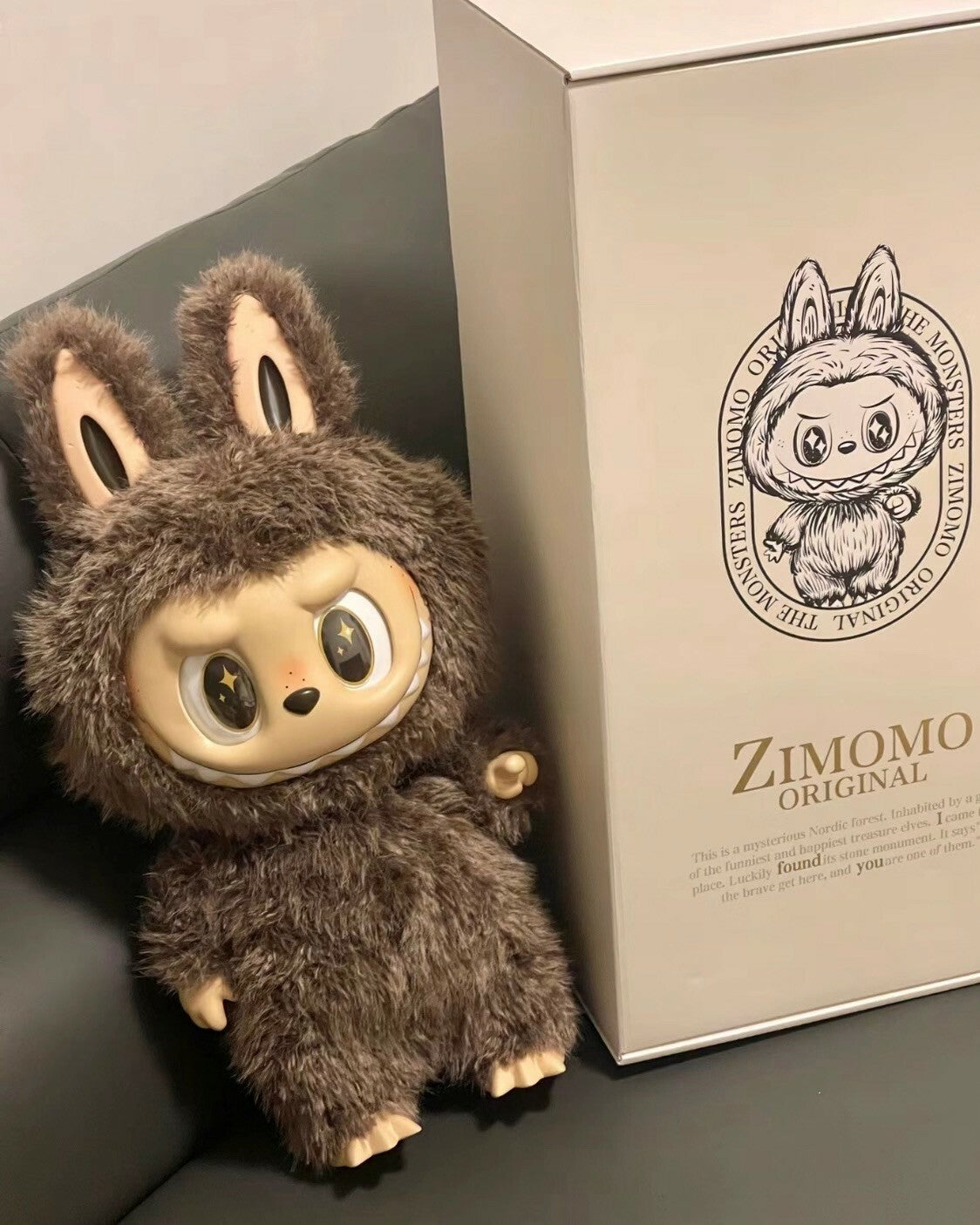 LABUBU Zimomo THE MONSTERS x I FOUND YOU 拉布布 首領 泡泡瑪特 公仔 擺件 搪膠 收藏