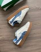 PUMA SUEDE XL 米白 牛仔 鬚邊 焦糖底 板鞋 休閒鞋 女鞋 403228-01
